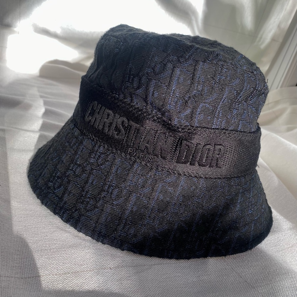 Christian Dior Trotter Monogram Bucket Hat